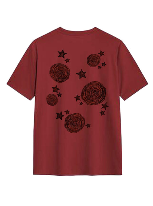 red alina logo tee