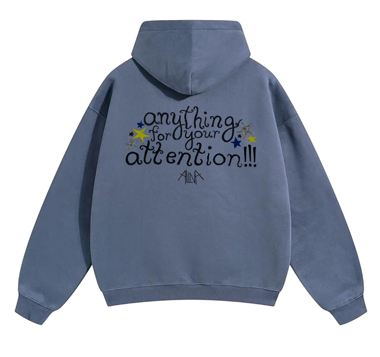 bulletproof (blue hoodie)
