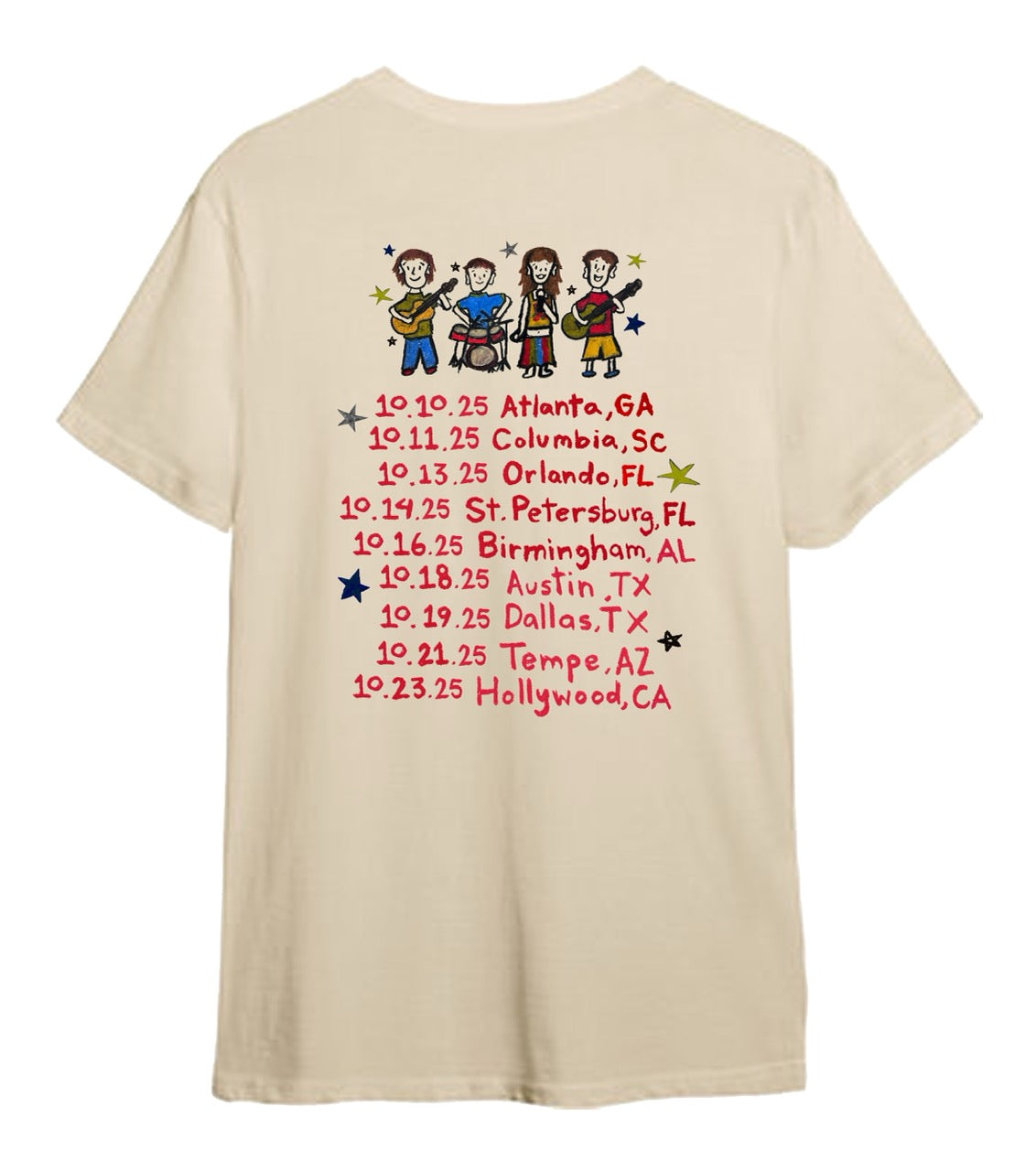 Alina Tour Tee (The Band Camino)